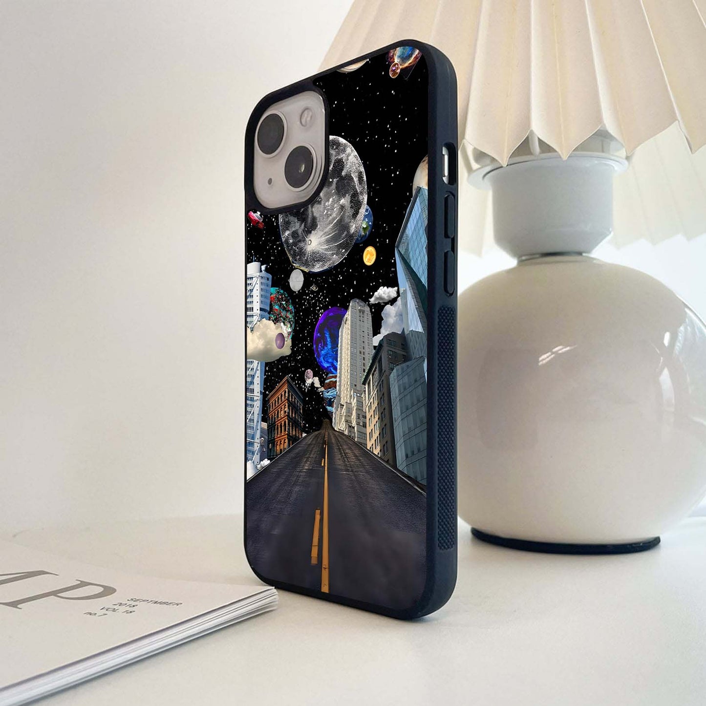 Cosmic City Dreams Glass Case