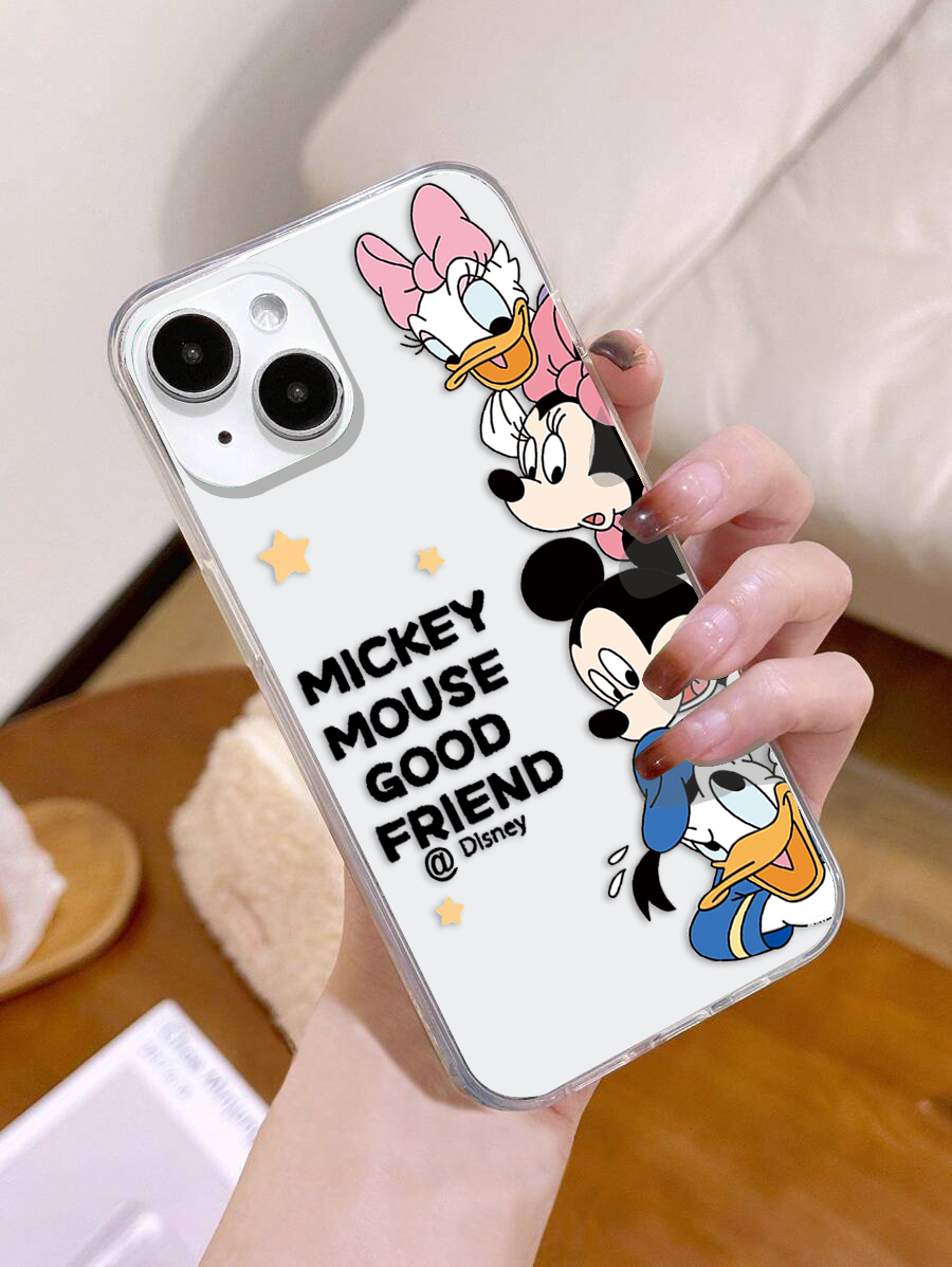 Mickey Good Friend Clear Silicon Cover