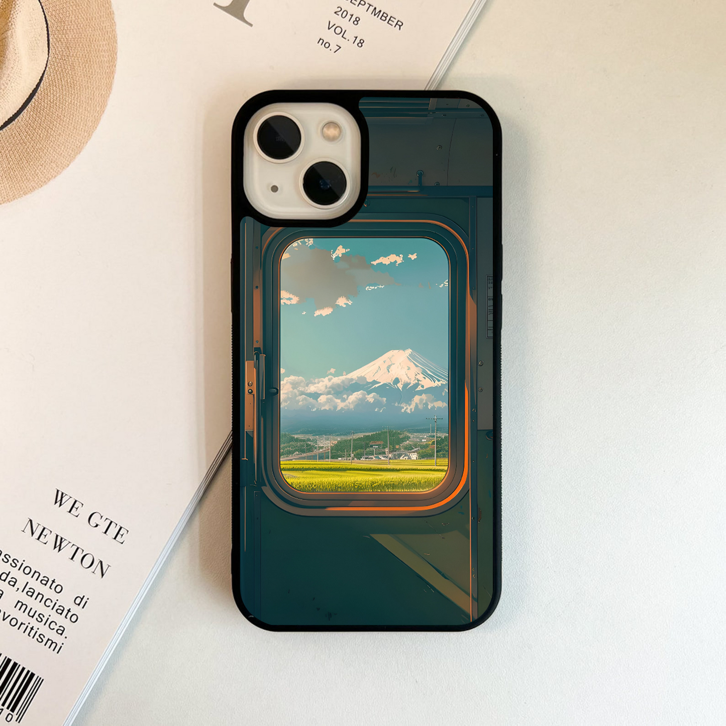 Window To Fuji Glass Case