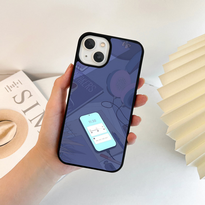 Lo-Fi Chill Desk Glass Case