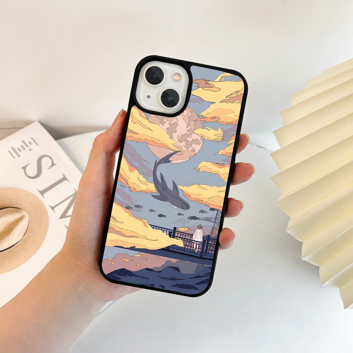 Sky Shark Watch Glass Case