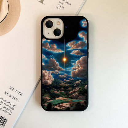 Cosmic Dawn Valley  Glass Case