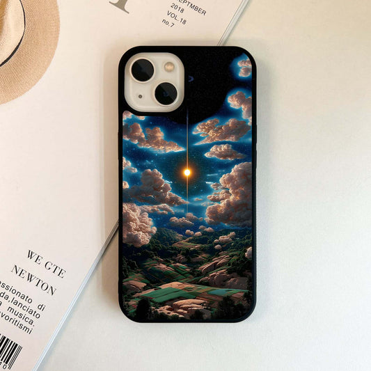 Cosmic Dawn Valley  Glass Case