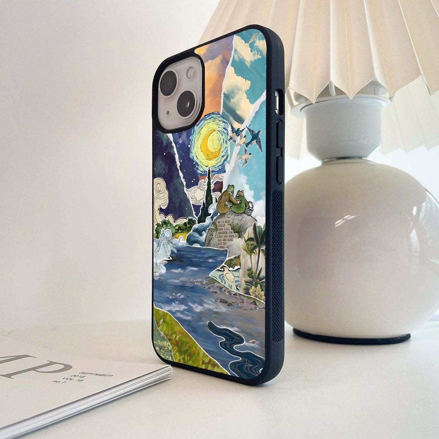 Cosmic Love Patch Glass Case