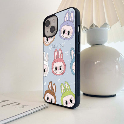 Cute Great Labubu Glass Case