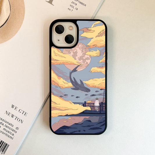 Sky Shark Watch Glass Case