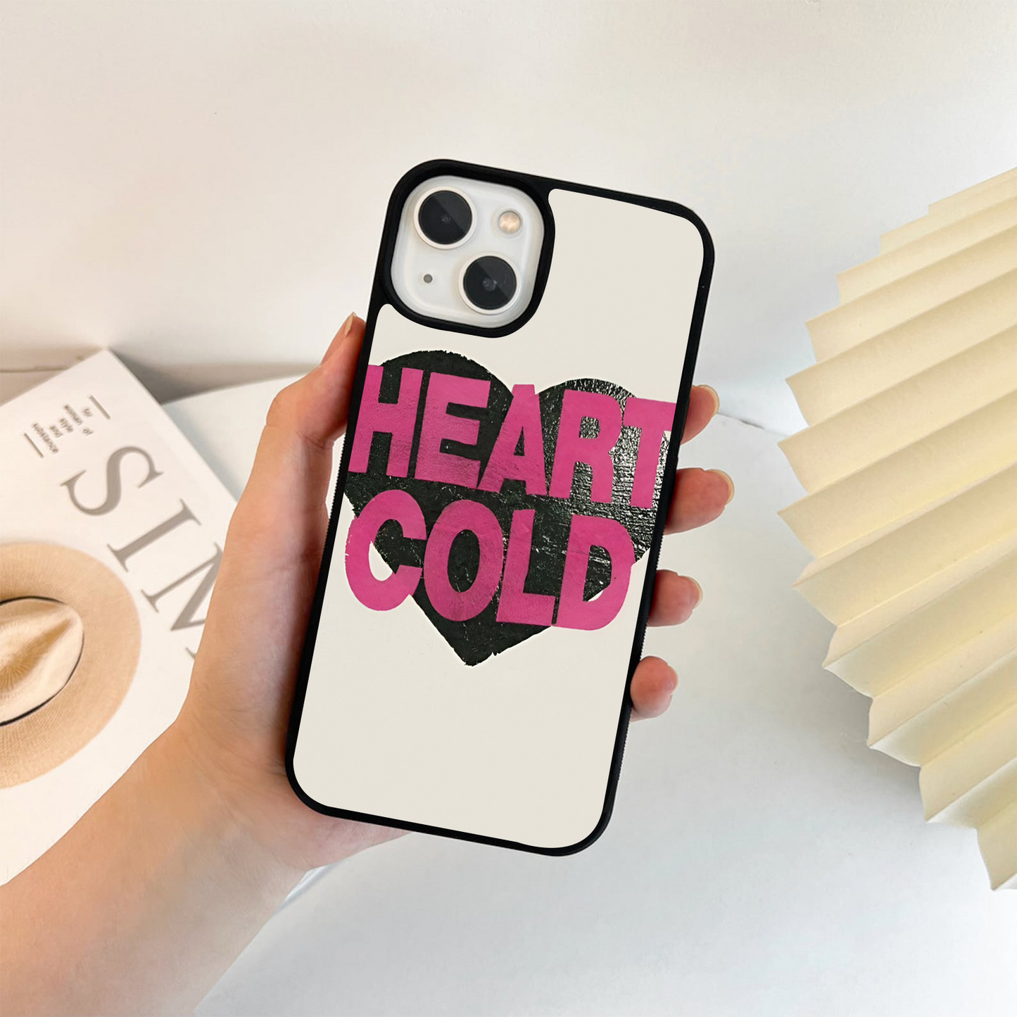 Broken Heart Bold Glass Case