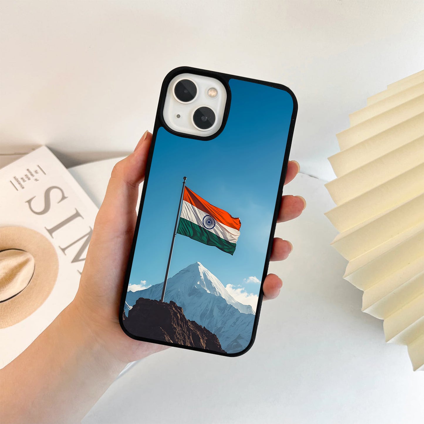 National Flag Glass Case