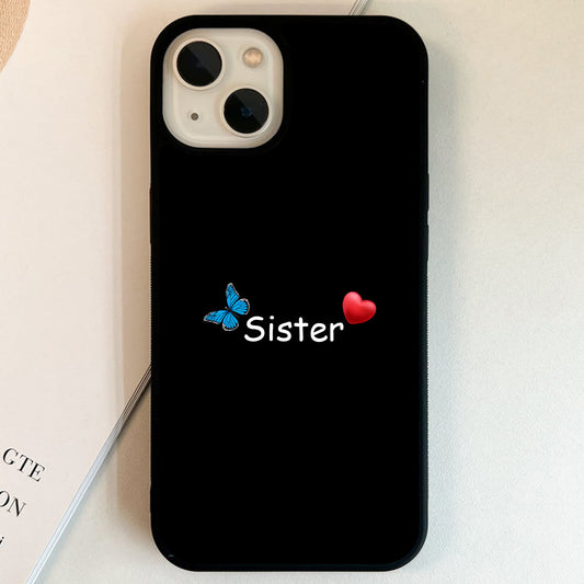 Lovely Sister Glass Case