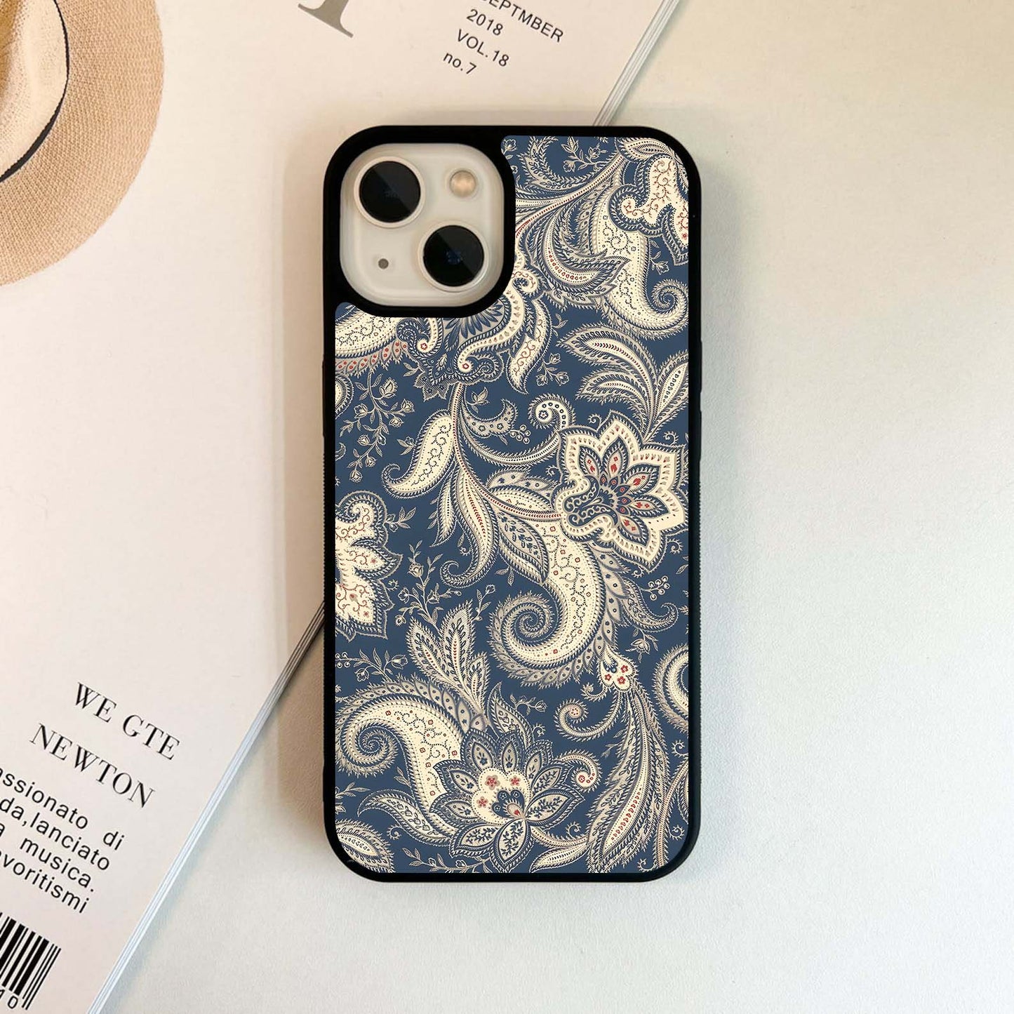 Classic Paisley Grace Glass Case