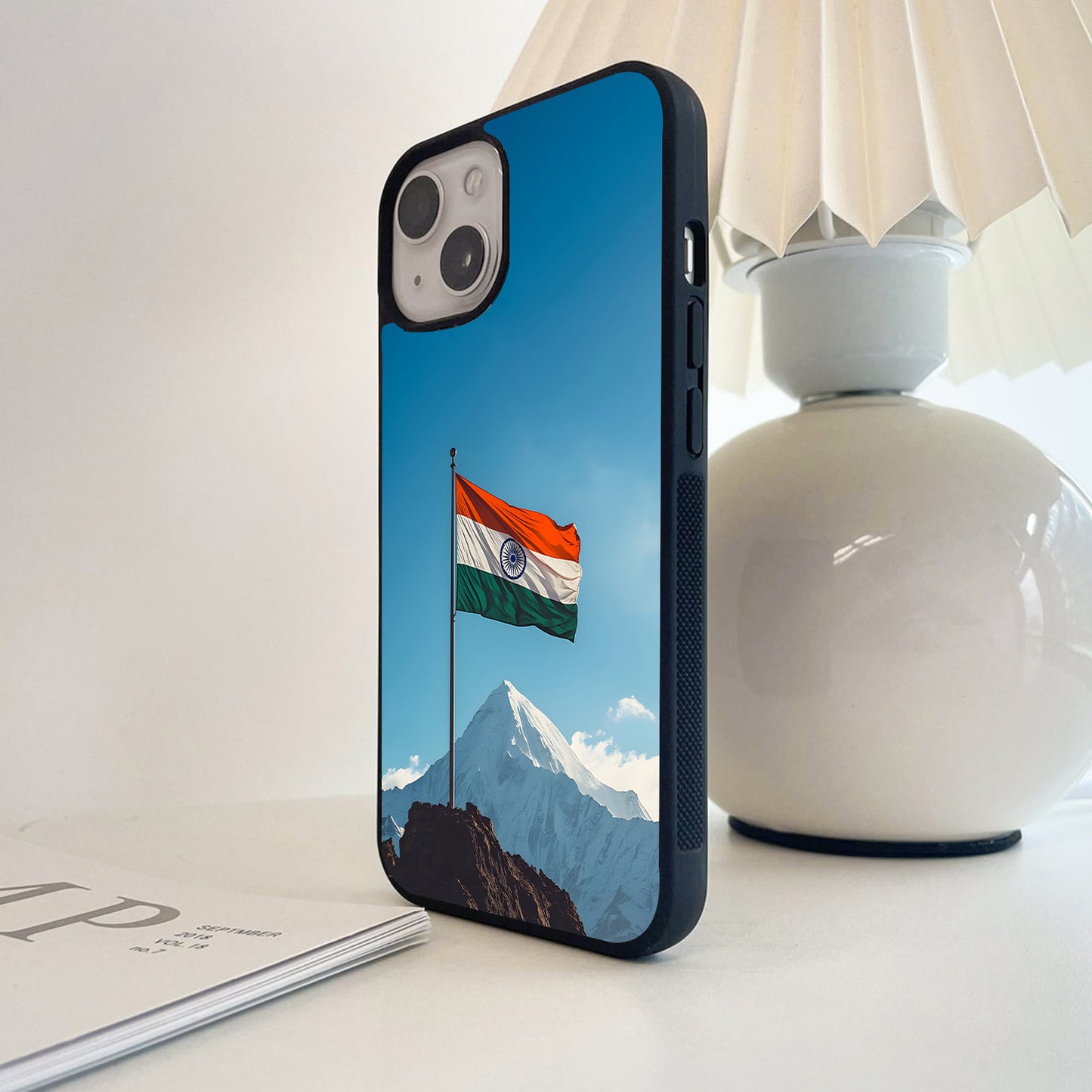 National Flag Glass Case