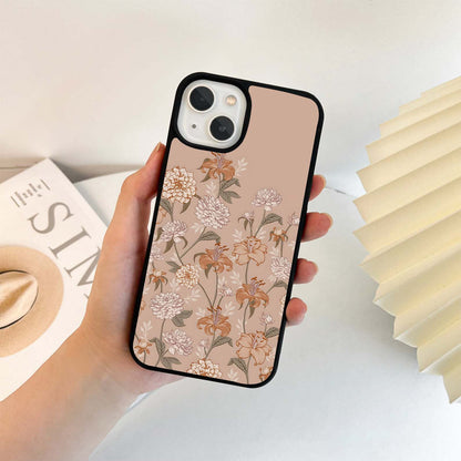 Vintage Blossom Elegance Glass Case