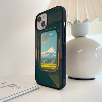 Window To Fuji Glass Case