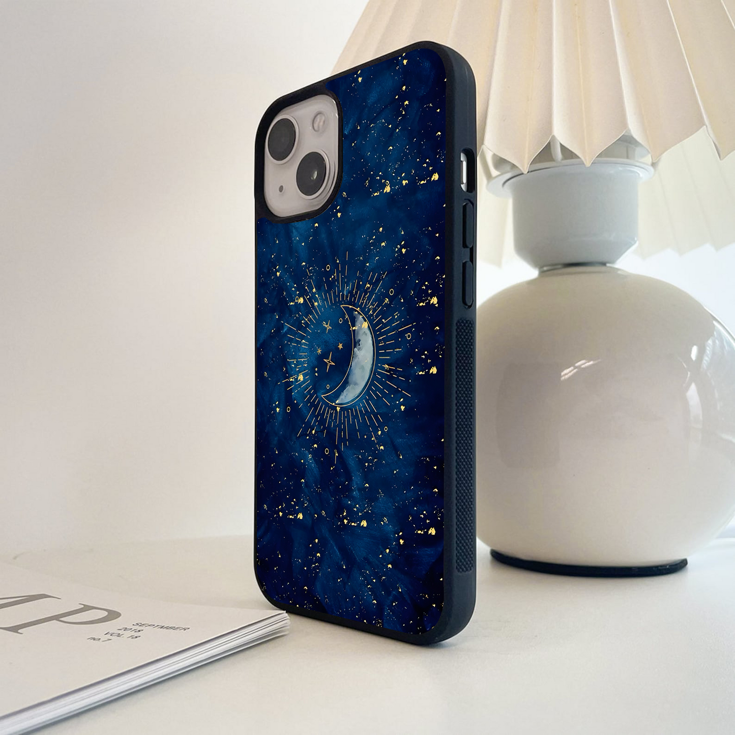 Midnight Lunar Magic Glass Case