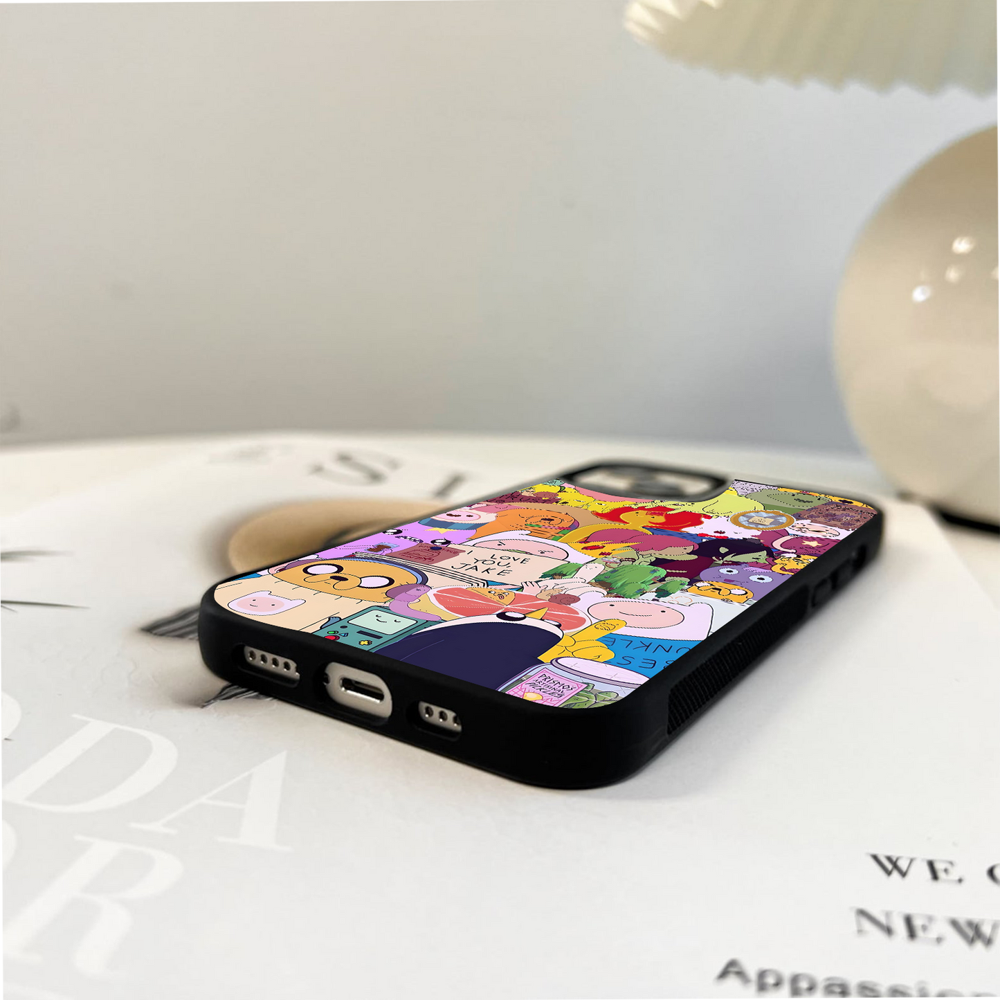 Adventure Time Animated Glass Case