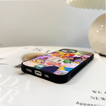 Adventure Time Animated Glass Case