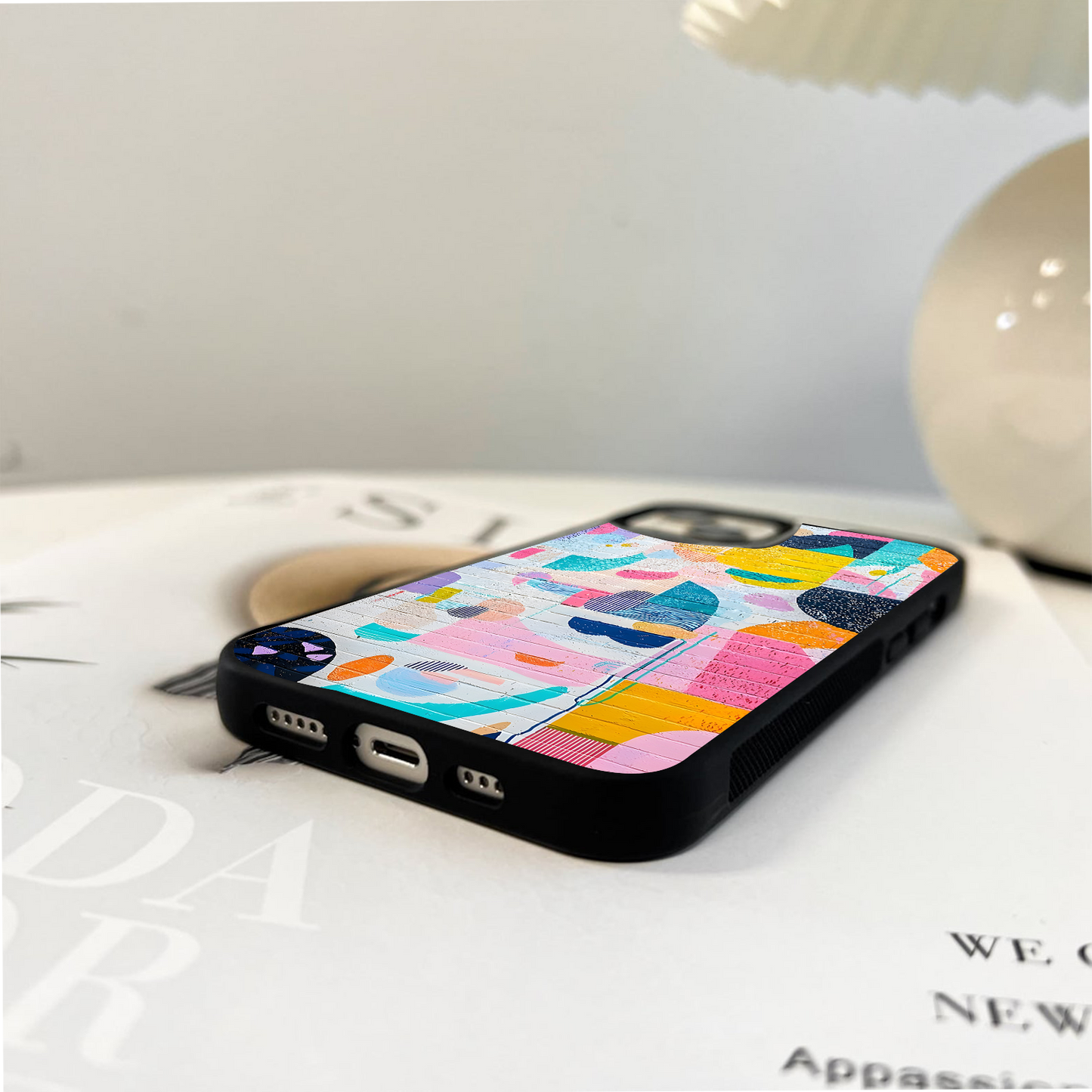 Confetti Mind Maze Glass Case