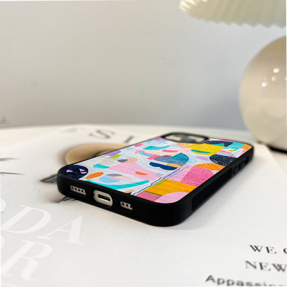 Confetti Mind Maze Glass Case