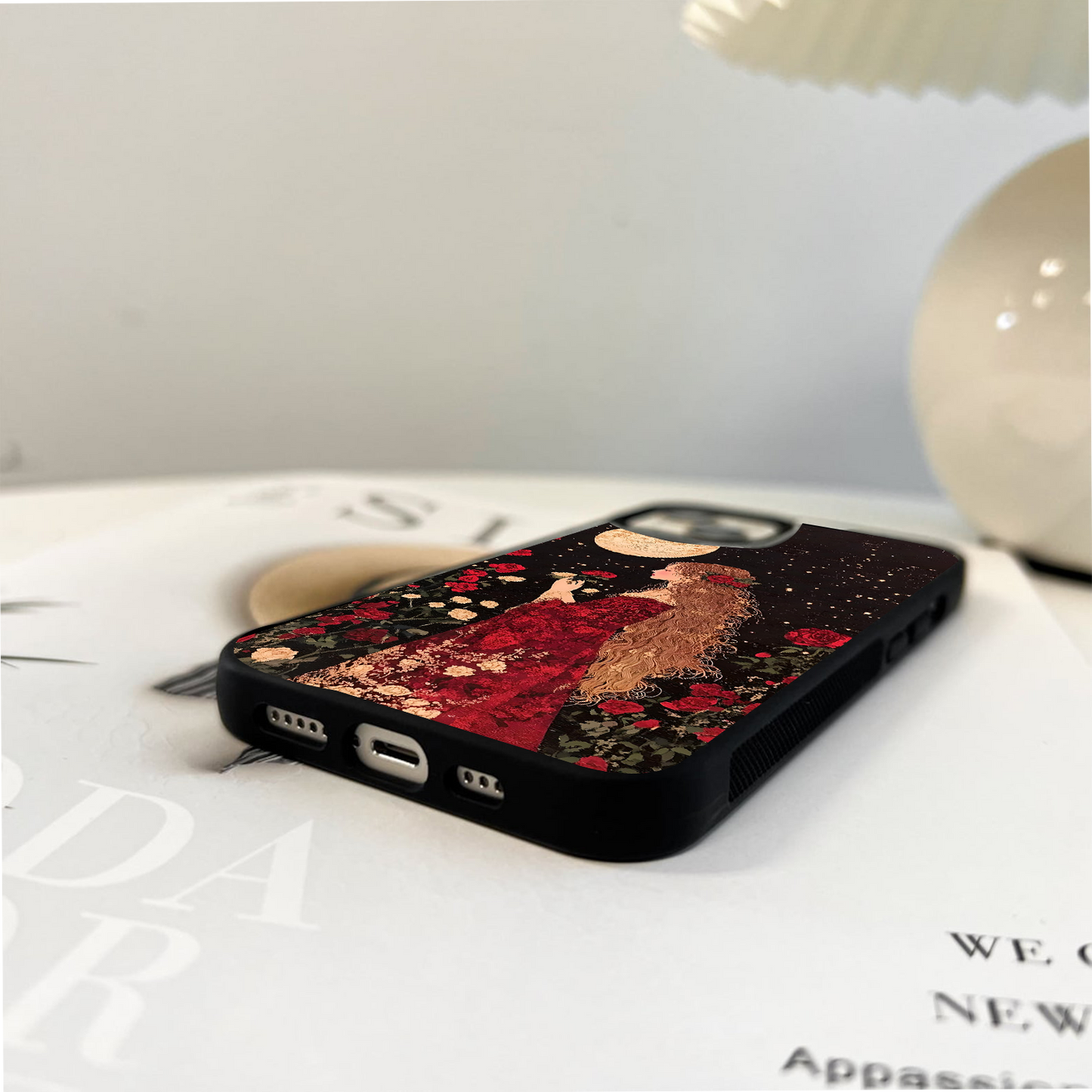 Crimson Dreams Glass Case