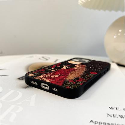 Crimson Dreams Glass Case