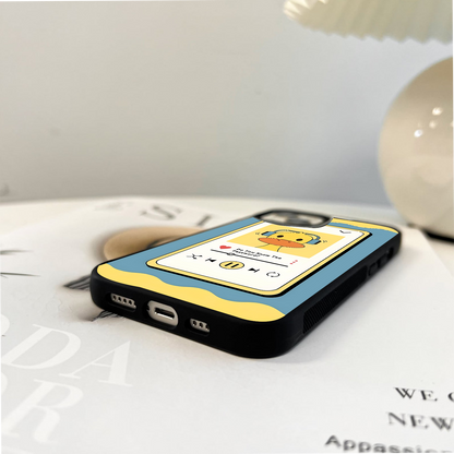 Duck Beat Mode Glass Case