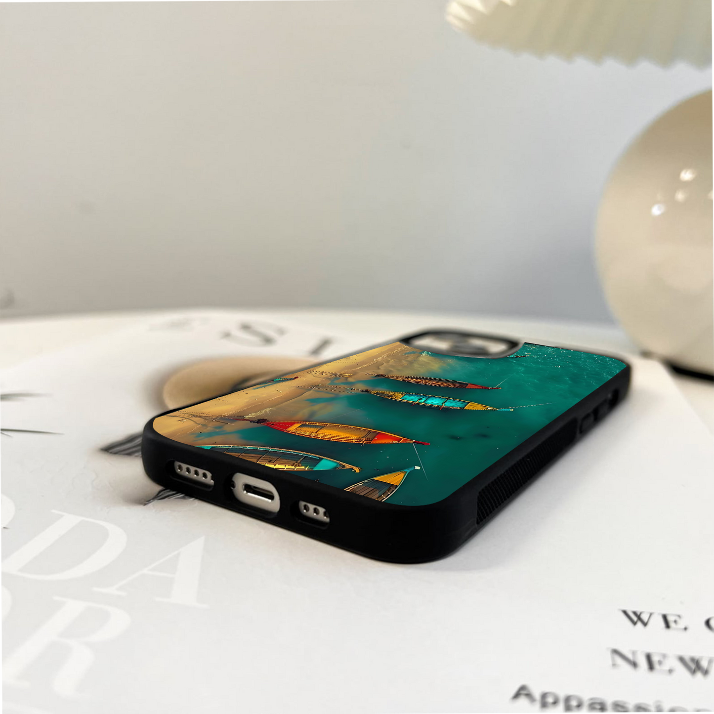 Floating Scenery Glass Case