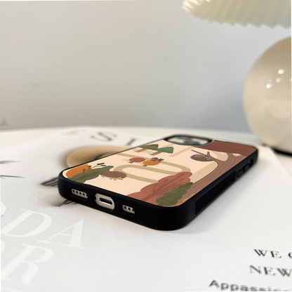 Forest Friend Parade Glass Case