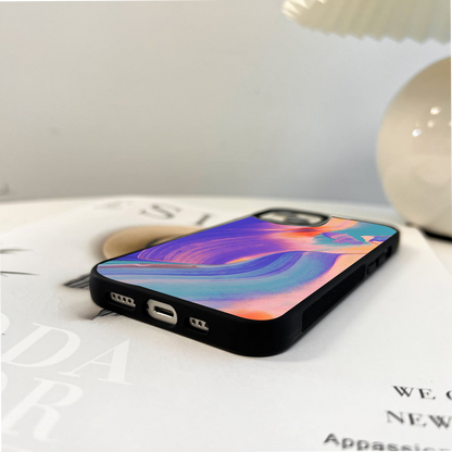 Illusion Painting Glass Case