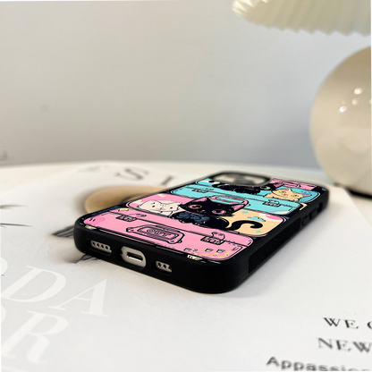 Kitty Trip Space Glass Case