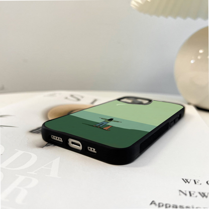 Patrick Dog Glass Case