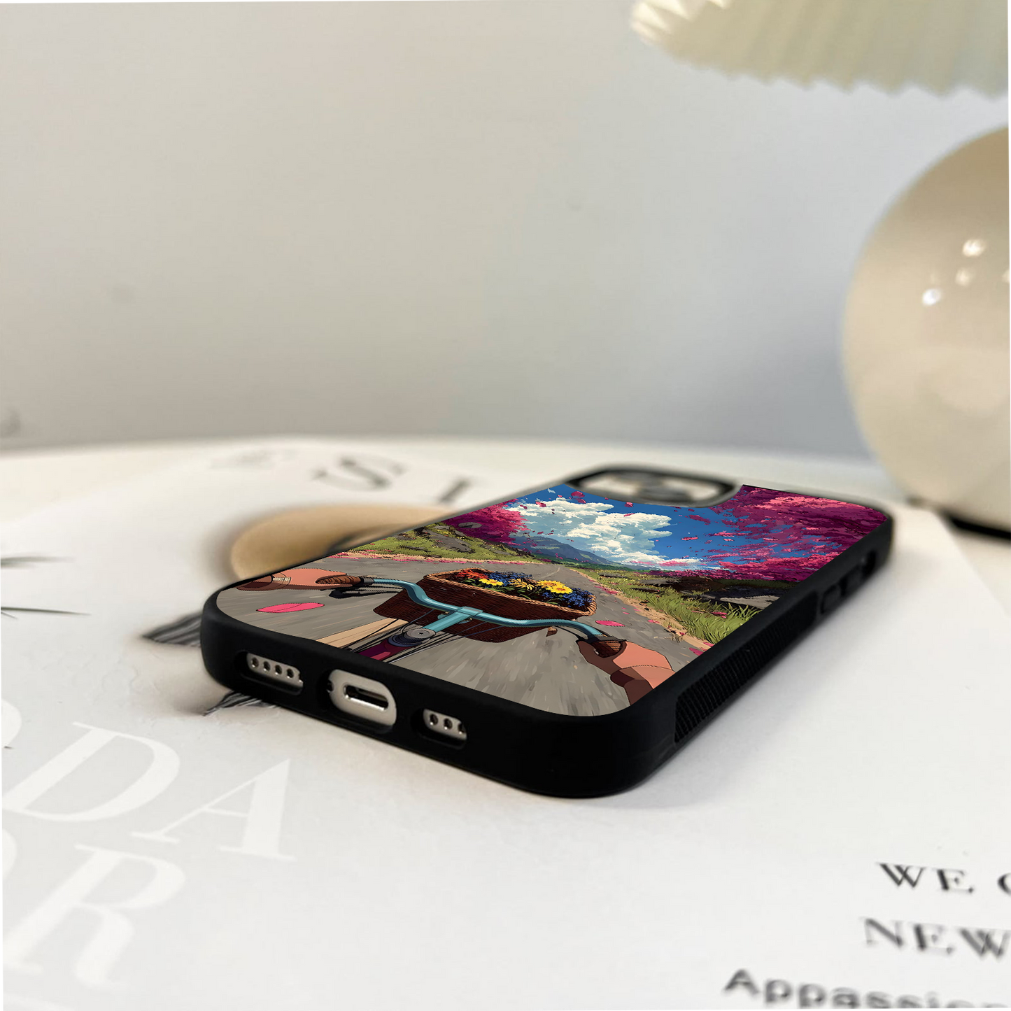 Petal Ride Joy Glass Case