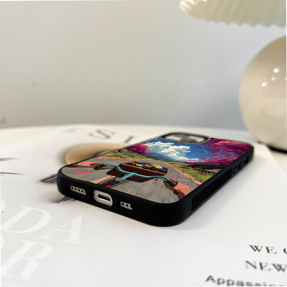 Petal Ride Joy Glass Case