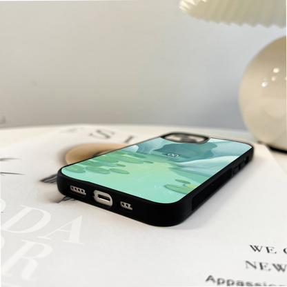 Rainy Cave Tale  Glass Case