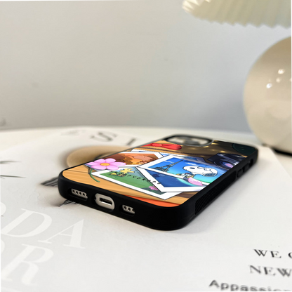 Snoopy Memory Lane Glass Case