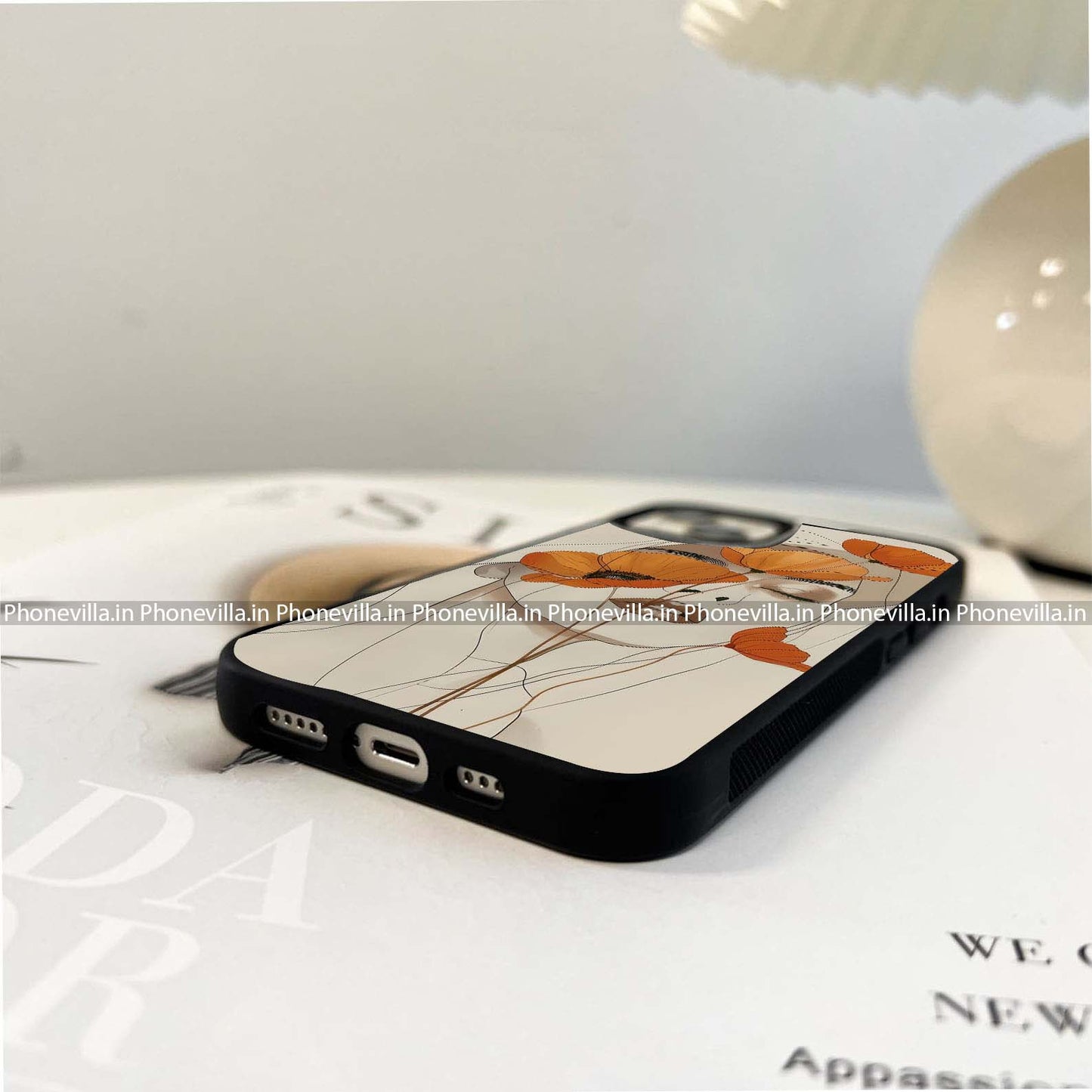 Whisper Bloom Glass Case