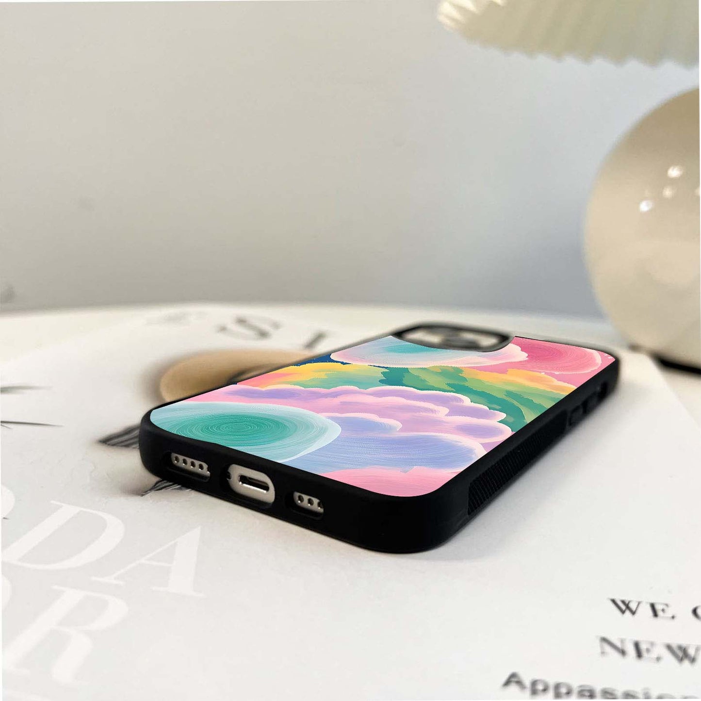 Woolen Art Glass Case