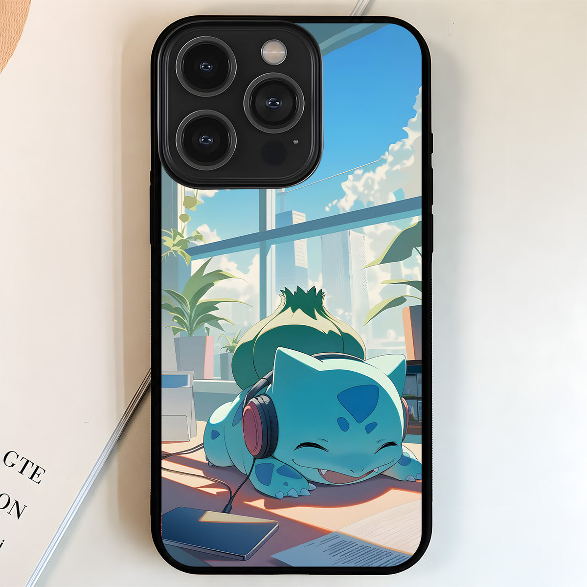 Pokemon Bulbasaur Music Glass Case