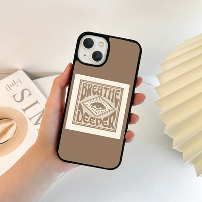 Calm Soul Poster Glass Case