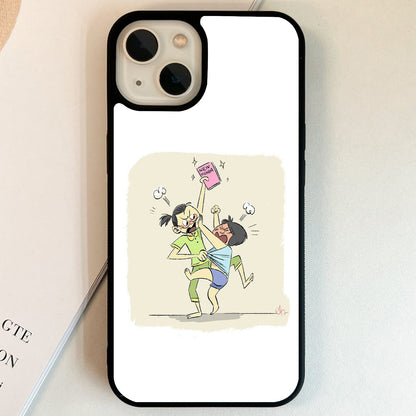 Sibling Battle Forever Glass Case