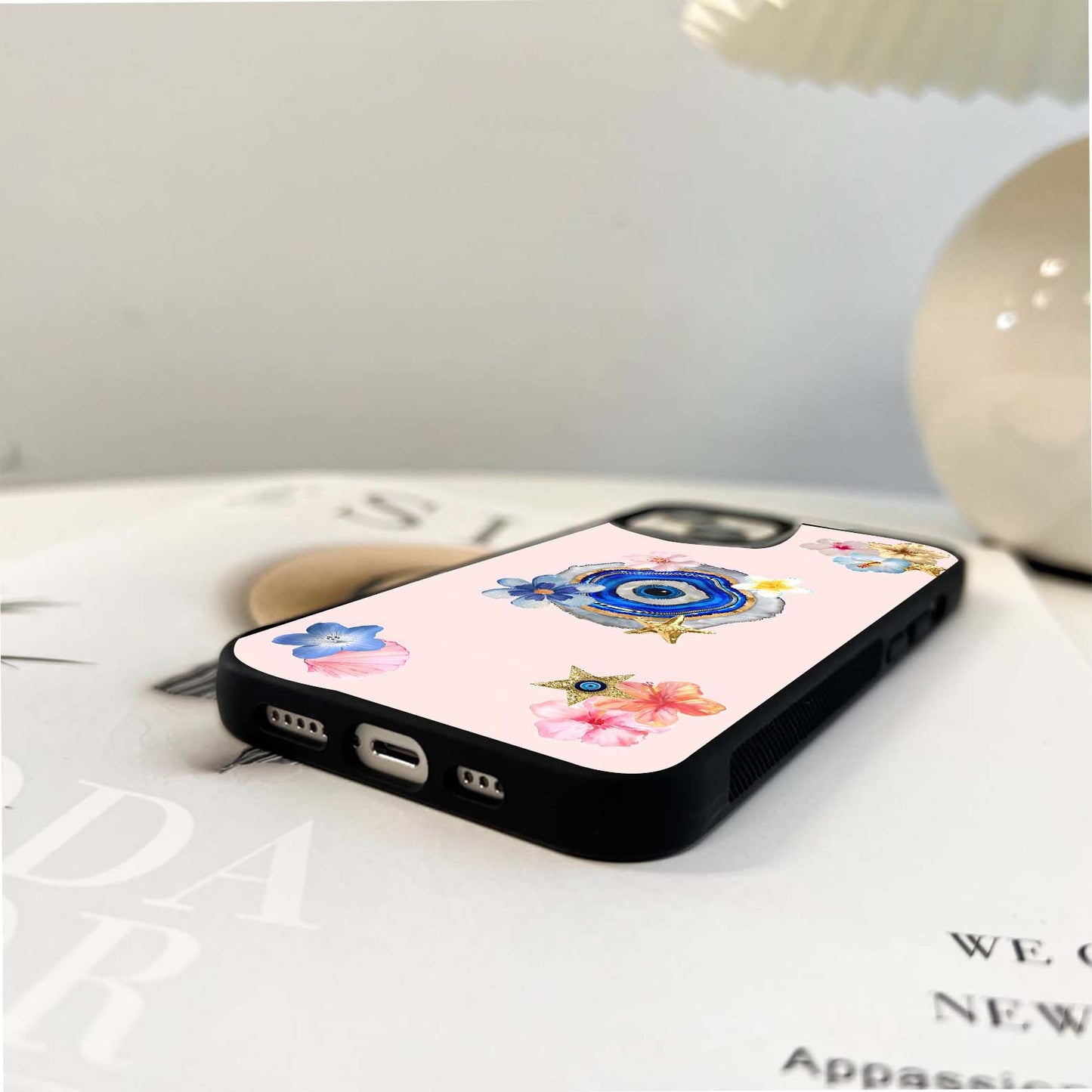 Blossom Evil Charm Glass Case