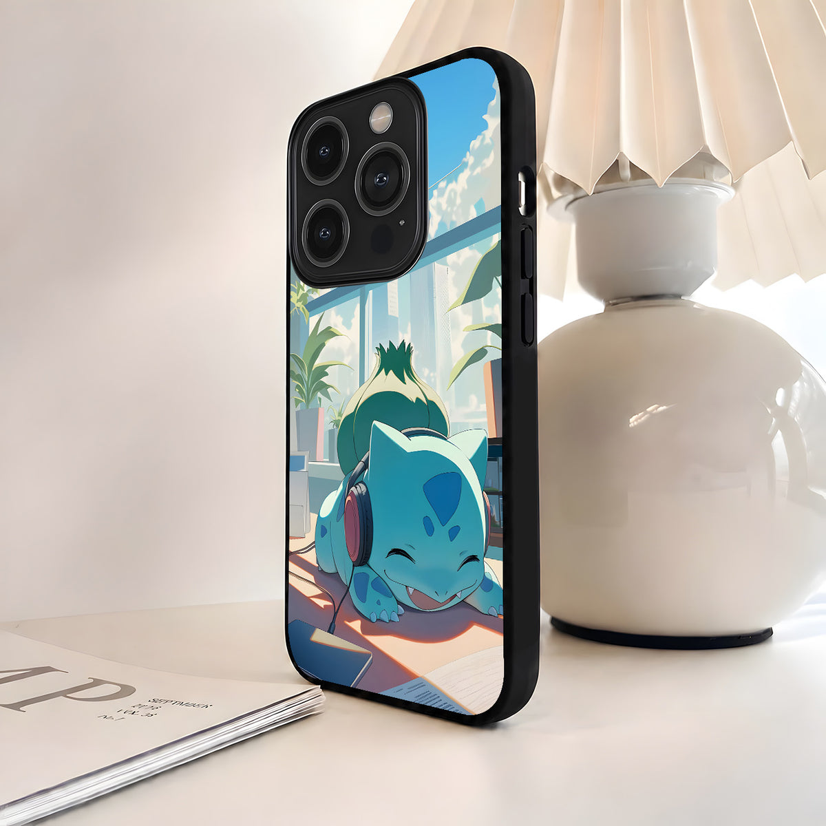 Pokemon Bulbasaur Music Glass Case