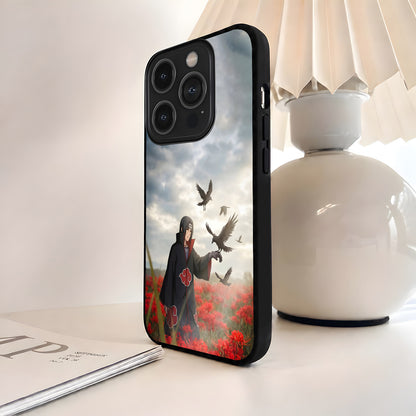 Naruto Crimson Ravens Glass Case