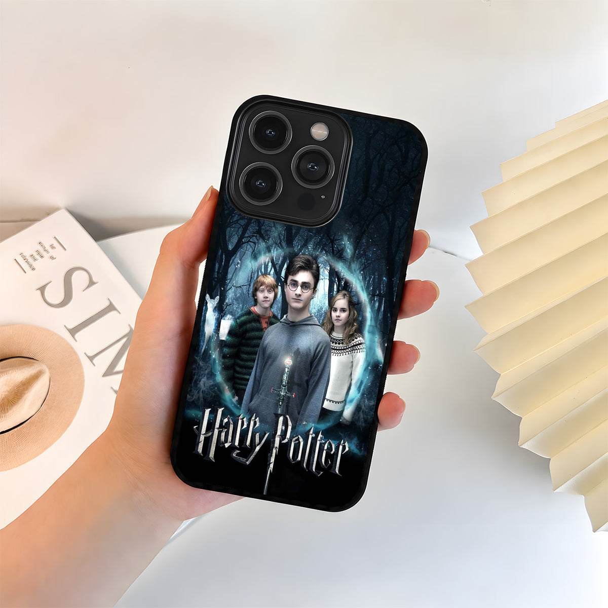 Harry Potter Deathly Hallows Glass Case