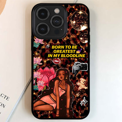 Golden Baddie Era Glass Case