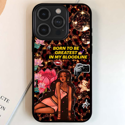 Golden Baddie Era Glass Case