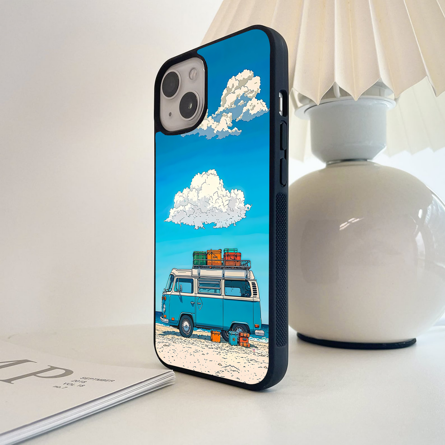 Bags Packed Bliss Glass Case