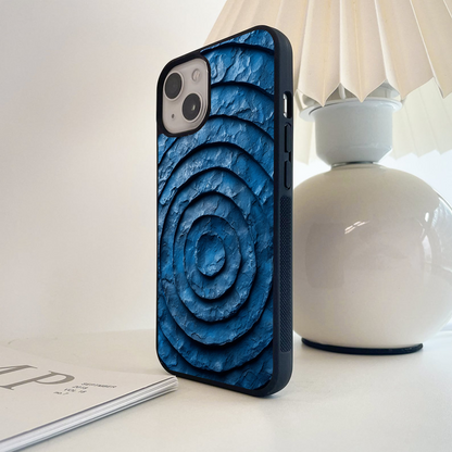 Stone Ripple Flow Glass Case