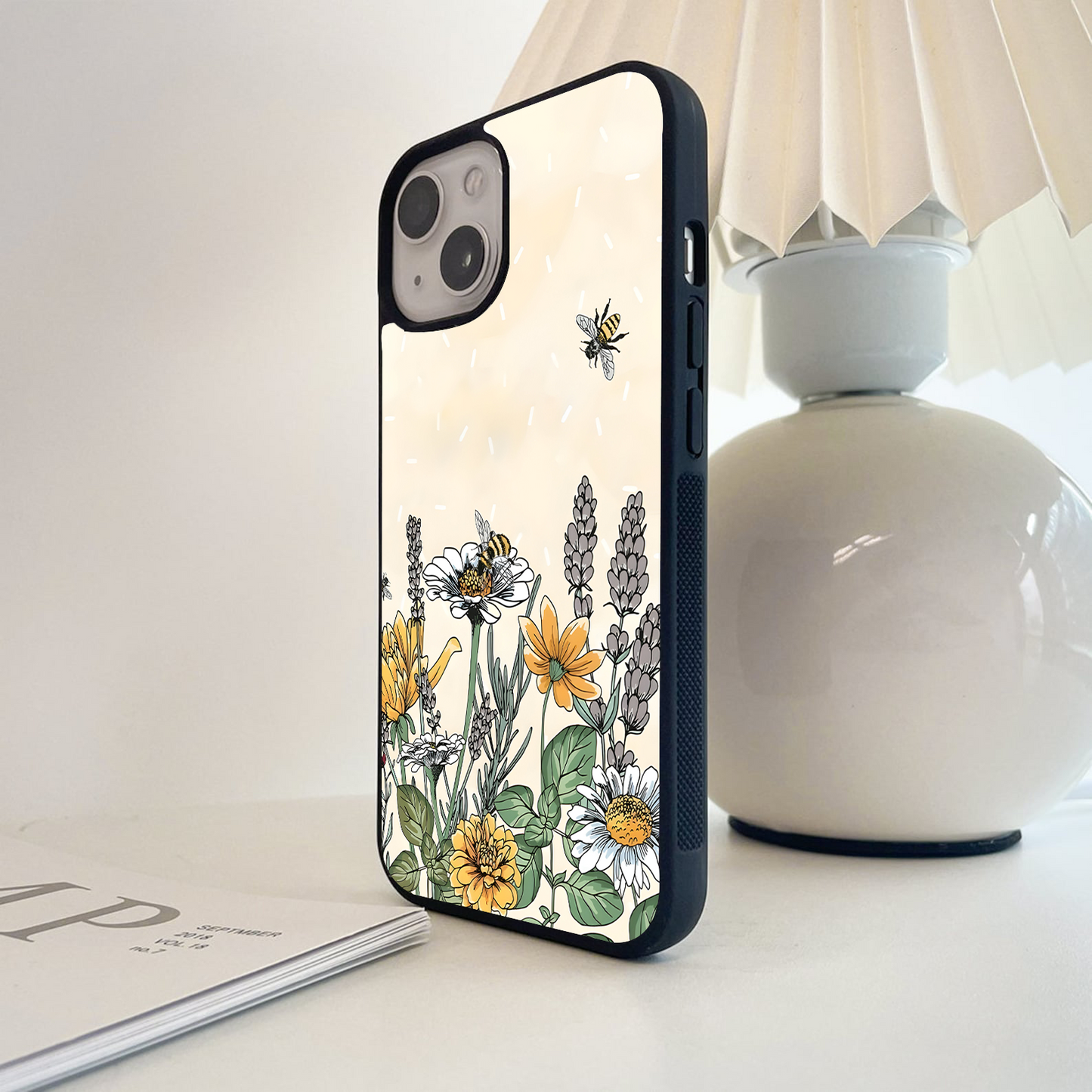 Honey Garden Bloom Glass Case