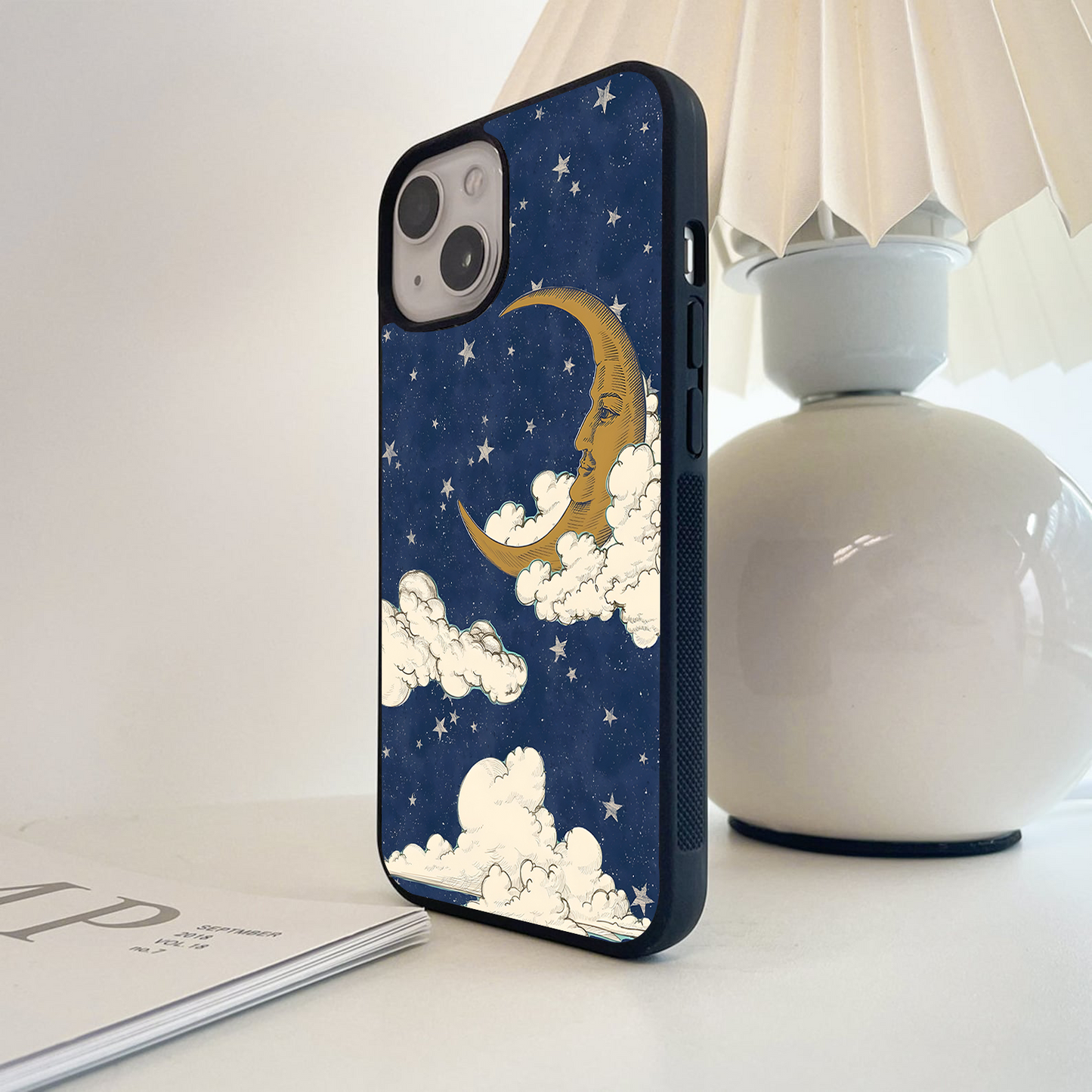Resting Moon Glass Case