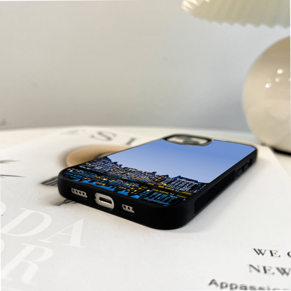 Amsterdam Night Glass Case